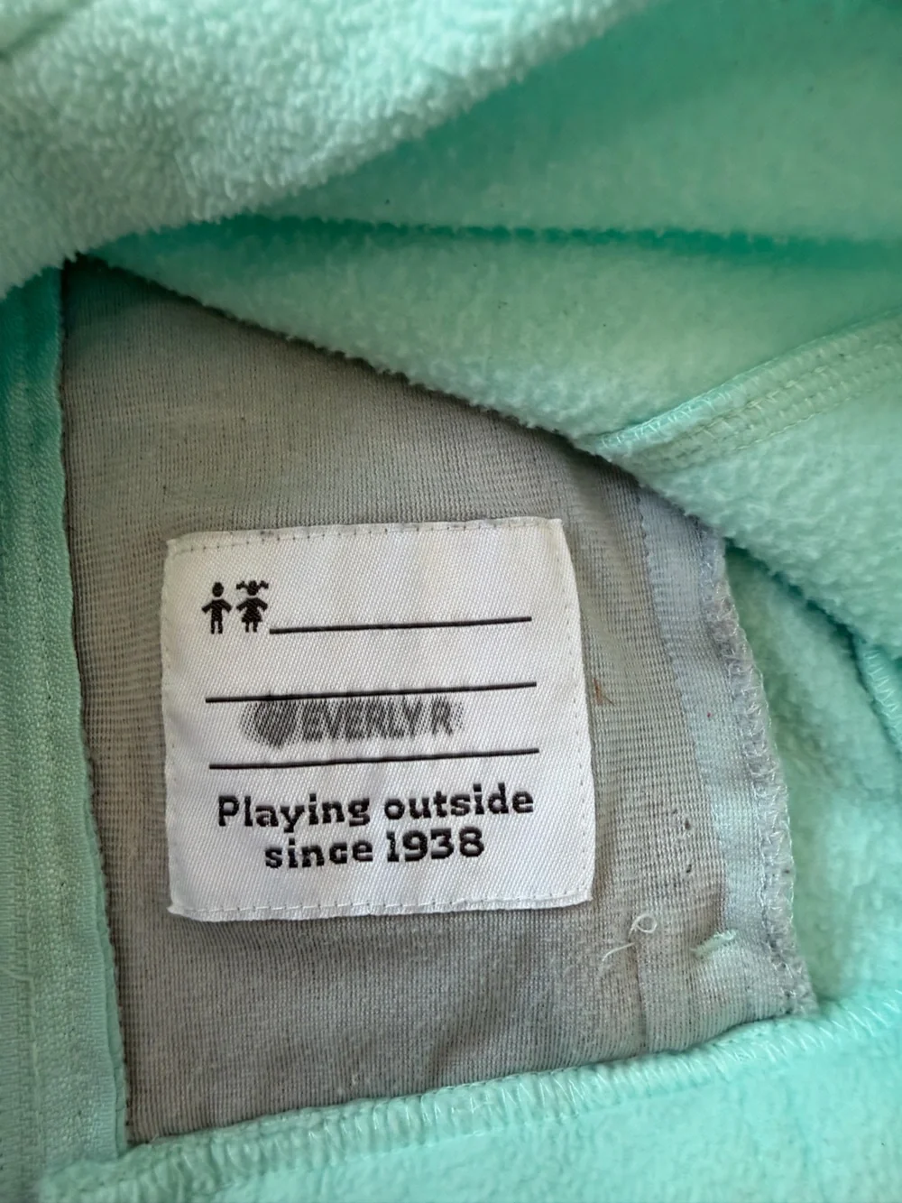 Columbia Kids Mint Green Fleece Jacket